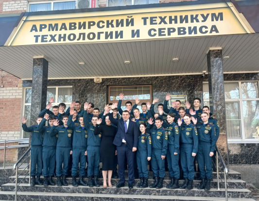 Визит министра ГО и ЧС 1